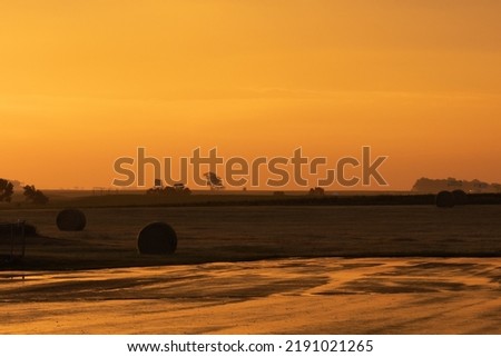 Similar – Image, Stock Photo Sunrise after rain
