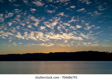 Sunrise Along The Hood Canal, Washington State, USA