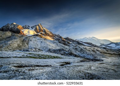 Sunrise At Ausangate Cusco Peru