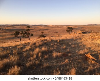 Sunrise Australian Outback Farm Drought