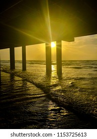 Sunrise Beach House Texas Coast Nature Bright Sunny