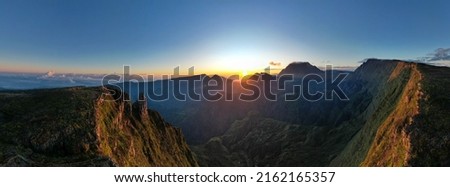 Similar – Image, Stock Photo Twilight Skies Over La Pedriza’s Rocky Landscape