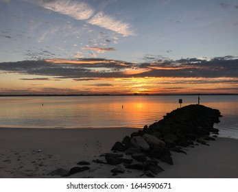 Sunrise Botany Bay Sydney Australia