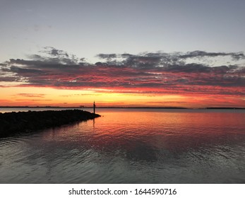 Sunrise Botany Bay Sydney Australia