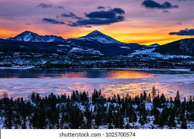 Sunrise in Breckenridge, Colorado