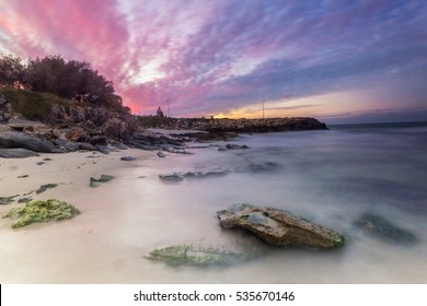 Sunrise At Burn Beach, Perth Australia