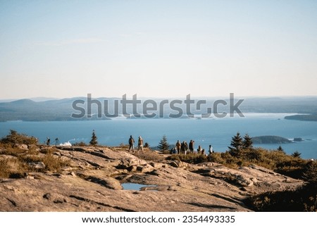 Sunrise from Cadillac Mountain in Acadia National Park
