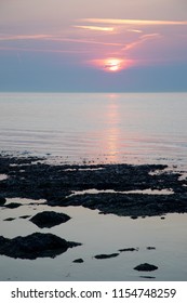 Sunrise In Dover, England