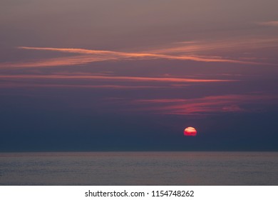 Sunrise In Dover, England