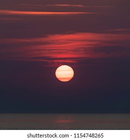 Sunrise In Dover, England