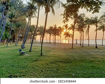 Sunrise At East Coast Park Singapore