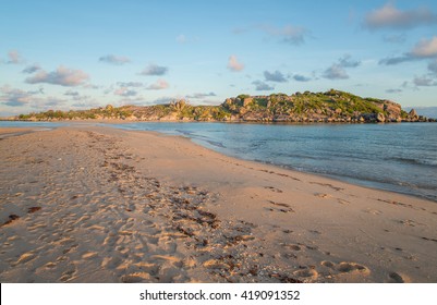 Sunrise At East Woody Island The Famous Beach Of Nhulunbuy Town Of Gove Peninsula, Northern Territory State Of Australia.