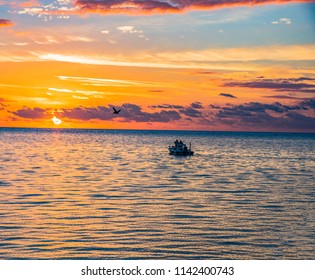 Sunrise Fishing And Boating In Islamorada Florida Keys From Cheeca Lodge