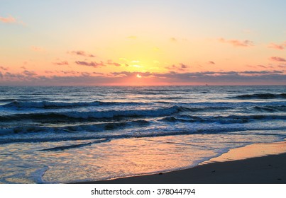 Sunrise at Flagler Beach in Central Florida