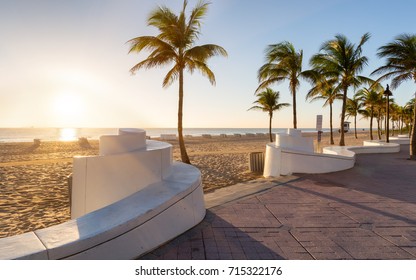 Sunrise At Fort Lauderdale Beach, Florida