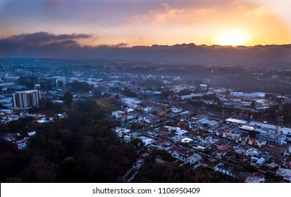 Sunrise In Guatemala City