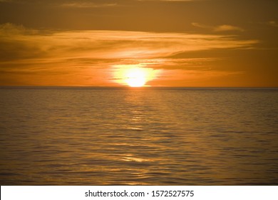 Sunrise, Gulf Of California, Sea Of Cortez, Mexico