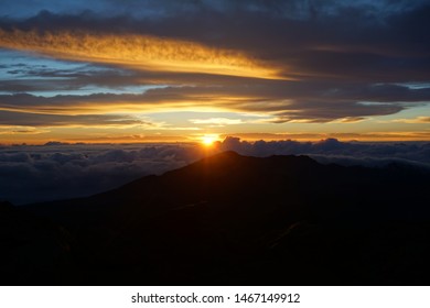 Sunrise In Haleakala National Park (Maui, Hawaii)