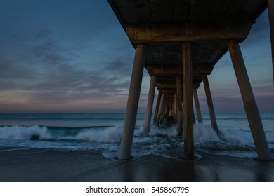 Sunrise In Hermosa Beach, California