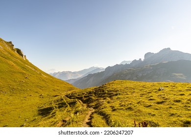 Sunrise Hike In Courchevel, France