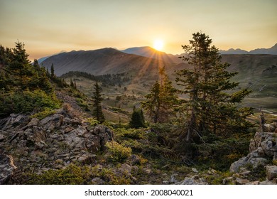 Sunrise In The Holy Cross Wilderness, Colorado