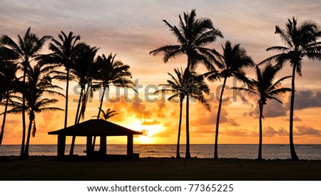 Sunrise at Kauai