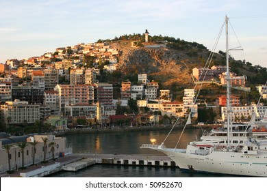 Sunrise In Kusadasi, Turkey