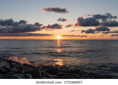 Sunrise Lake Michigan Milwaukee, Wisconsin