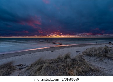 Sunrise Lake Michigan Milwaukee, Wisconsin