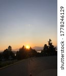 Sunrise from Lake Stevens Washington