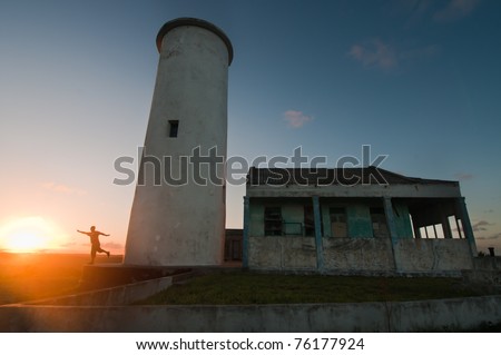 Sunrise at lighthouse