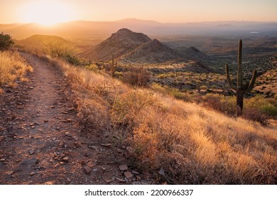 Sunrise In The Majestic McDowell Mountains