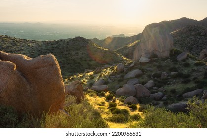 Sunrise In The Majestic McDowell Mountains