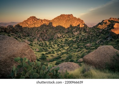 Sunrise In The Majestic McDowell Mountains