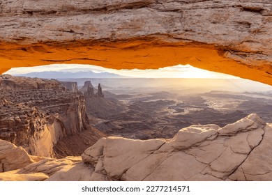 Sunrise at Mesa Arch in Canyonlands National Park, Utah, USA. - Powered by Shutterstock