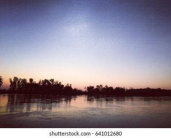 Sunrise At Missouri River, Nebraska City