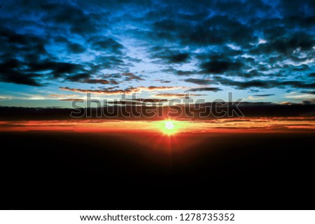 Similar – Image, Stock Photo the sun Sun Nature