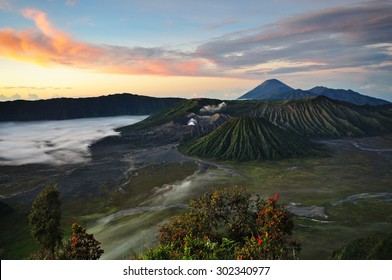 Sunrise At Mount Bromo Tengger Semeru National Park.