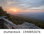 Sunrise at Mount Magazine State Park, Arkansas