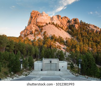 Sunrise at Mount Rushmore National Monument in the Black Hills of South Dakota, USA. - Powered by Shutterstock