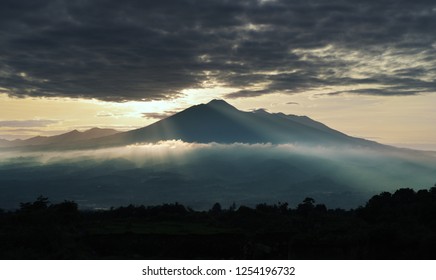 Sunrise At Mount Salak Bogor, West Java.