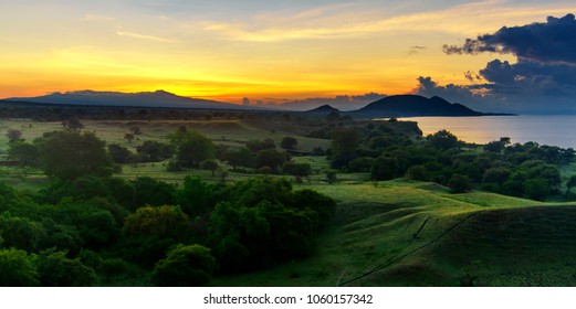 Sunrise At Mount Tambora,  West Nusa Tenggara 