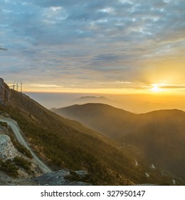 Sunrise Mountain windmill