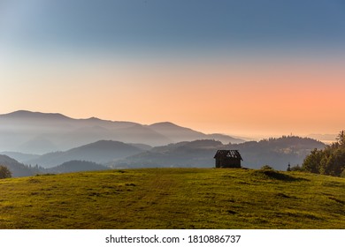Sunrise in National Park Tara, September 2020. - Shutterstock ID 1810886737