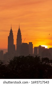 The Sunrise At Near With The Klcc