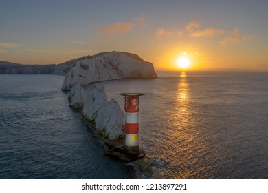 Sunrise The Needles Isle Of Wight 