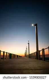 Sunrise At The New Peer In Durban, SOuth Africa 