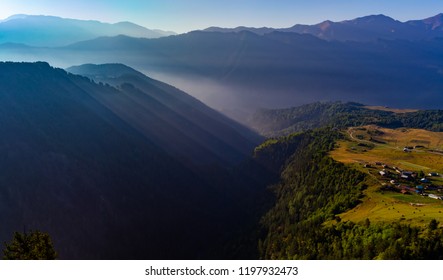 Sunrise In Omalo, Tusheti