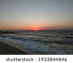 Sunrise on the beach at Kyrylivka