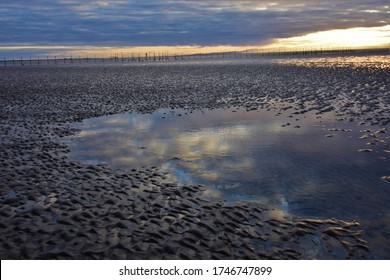 Sunrise On The Beach On The Solway Coast